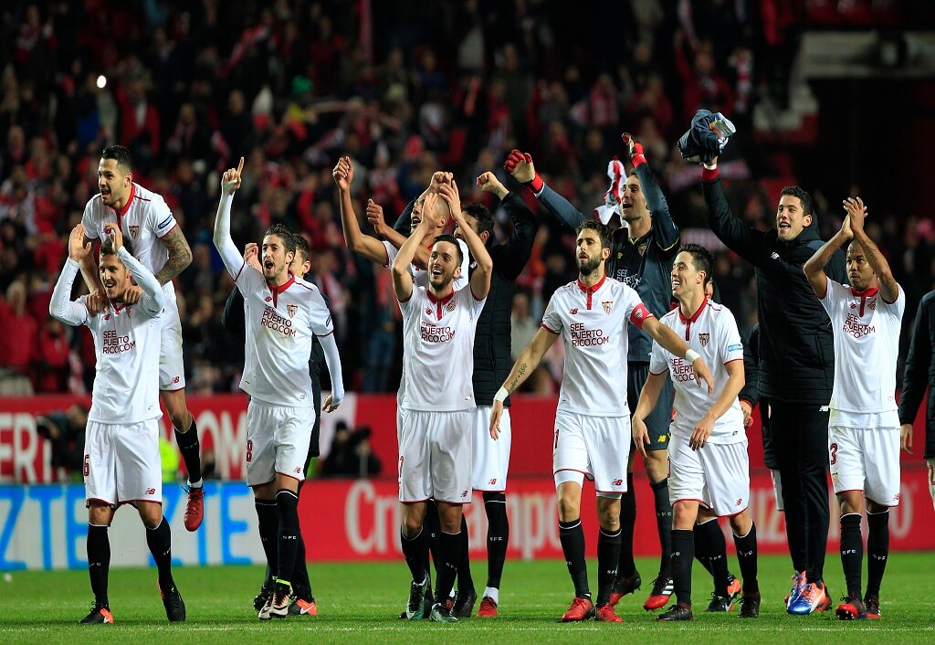 Would you bet online for Sevilla to climb up the table and take over the no. 1 spot?