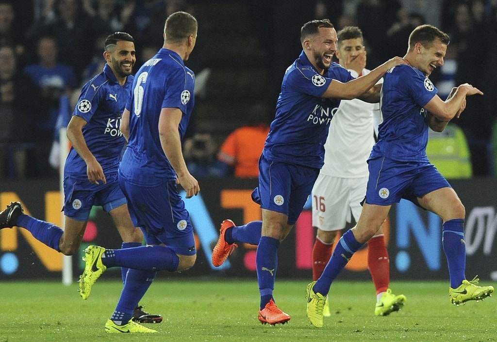 Leicester City have stunned live betting platform with their impressive form against Sevilla in Champions League
