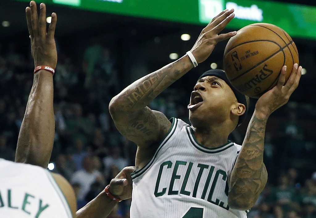 Isaiah Thomas will divert his attention in Game 2 and hopefully lift the Celtics betting odds against the Bulls