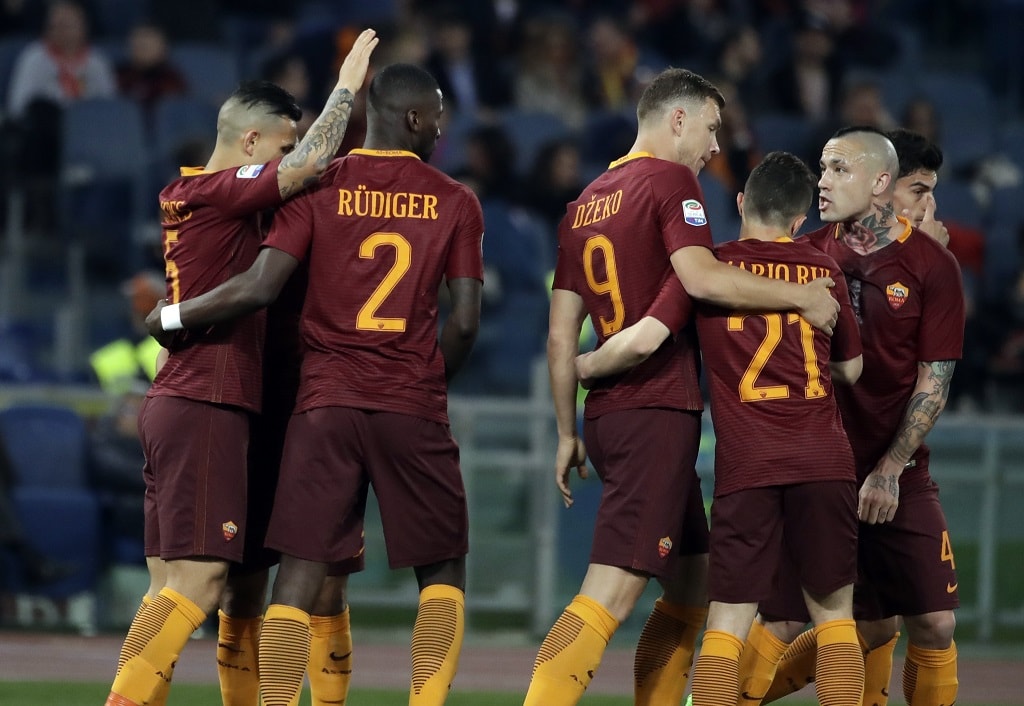 Penggemar taruhan langsung terkesima atas semangat Roma memenangkan pertandingan untuk menjaga harapan memenangkan gelar Serie A