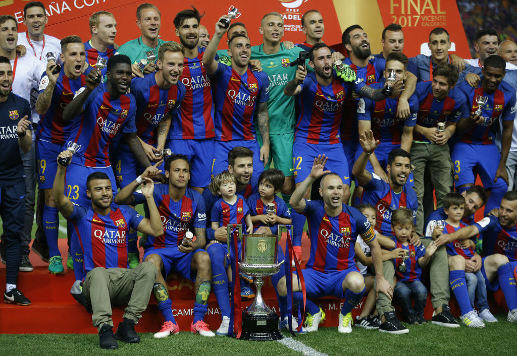 Barcelona làm vui lòng người hâm mộ cá độ trực tuyến của họ nhờ bảo toàn danh hiệu Copa Del Rey