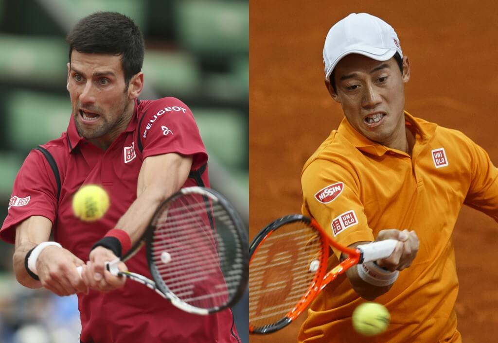 Betting tips are leaning on a Kei Nishikori victory against Novak Djokovic