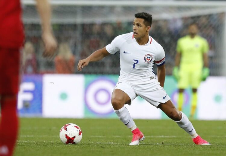 Alexis Sanchez tentunya akan memanaskan taruhan langsung ketika Chile menghadapi pasukan muda Jerman asuhan Joachim Low di Piala Konfederasi
