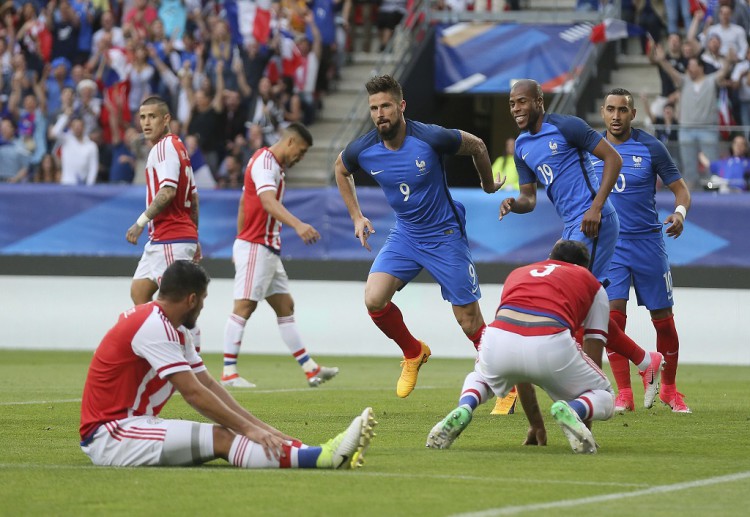 Perancis memenuhi bursa taruhan sebelum pertandingan dan menang dengan mudah dalam pertandingan persahabatan vs Paraguay