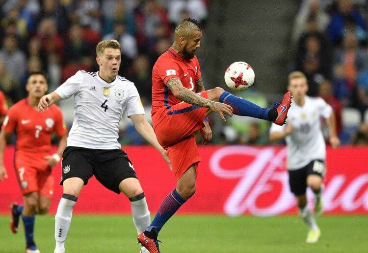 Những cầu thủ giàu kinh nghiệm của Chile tiếp tục nhận được sự ủng hộ từ các mẹo cá cược để đánh bại Đức