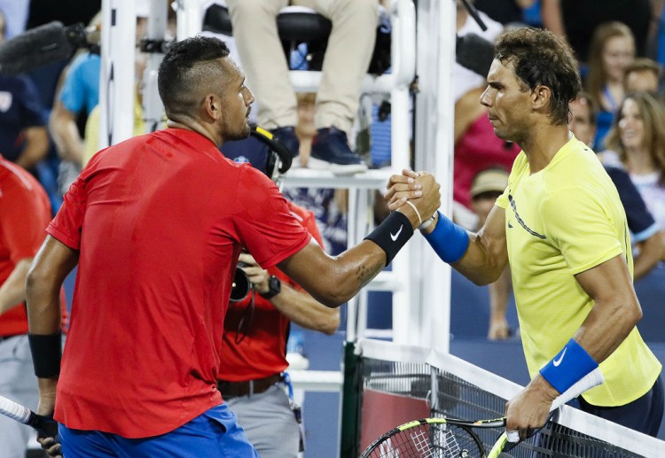 Nick Kyrgios advance to the final-four after beating online betting favourites Rafael Nadal