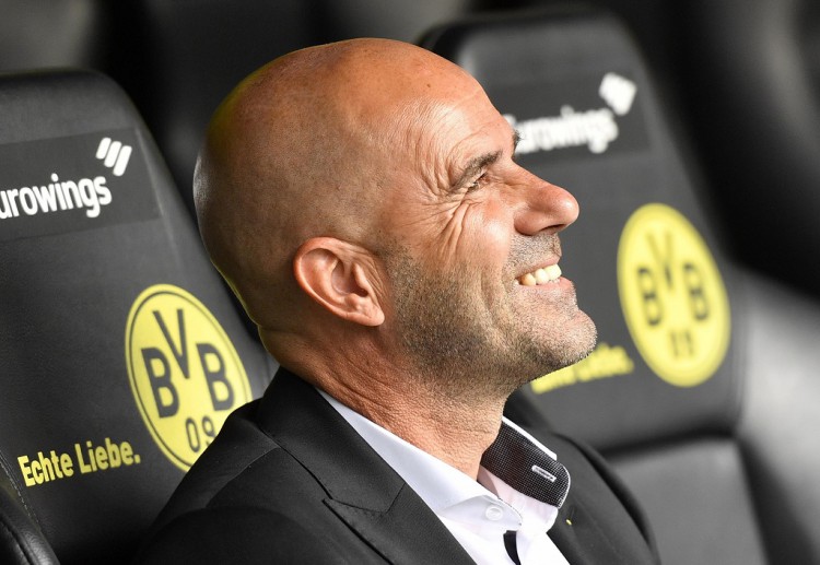 Peter Bosz bertekad untuk mempertahankan kejayaan Borussia Dortmund saat dirinya berusaha untuk memenangkan lebih banyak pertandingan sepak bola di Bundesliga musim ini