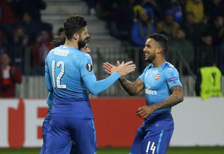 Sports betting fans are happy with Theo Walcott's resurgence in their UEL clash against BATE