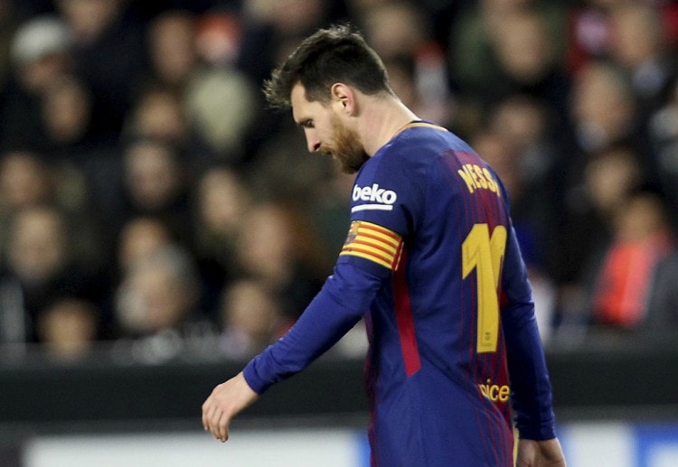 Sports betting favourites Barcelona draw in Valencia after Messi was controversially denied a perfect goal