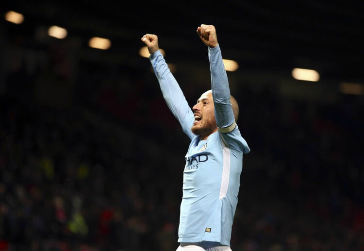 David Silva hit a brace to give betting odds leaders Man City an 11 points lead in the Premier League table