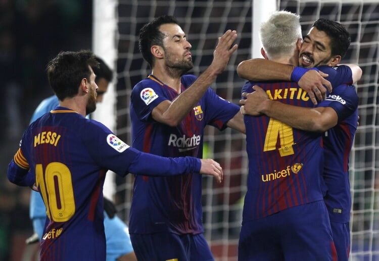 Live betting fans are in awe as Barca utilized the second half to score five goals en route to a win