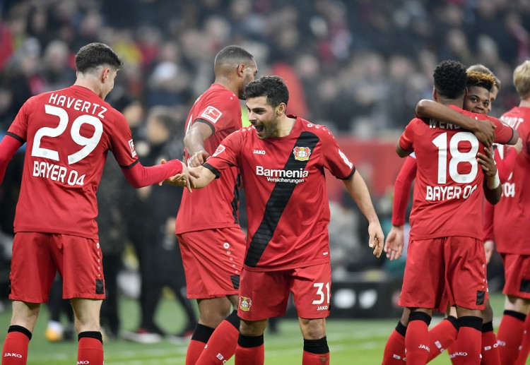 Bayer Leverkusen, who haven't lost a game since October, aim to keep on winning football games in Bundesliga