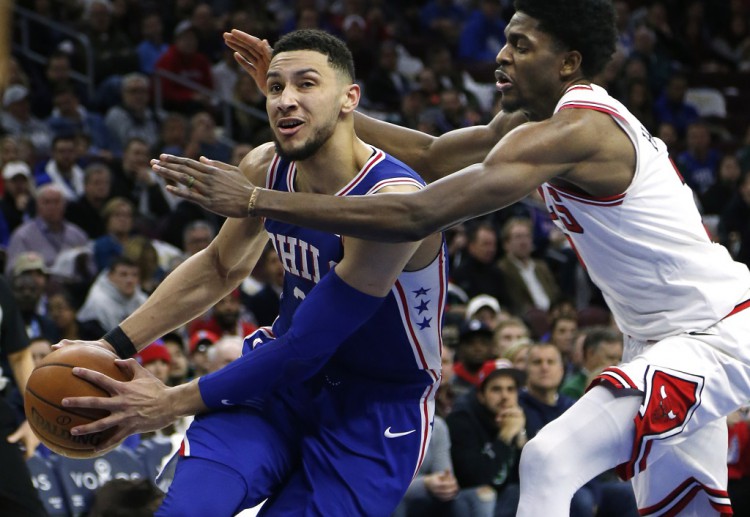 Live betting fans couldn't get enough of the 6'10 point forward Ben Simmons as he continues to dazzle for the Sixers