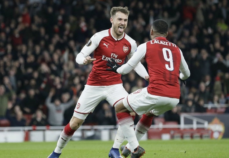 Arsenal scored four goals en route to a live betting win at home