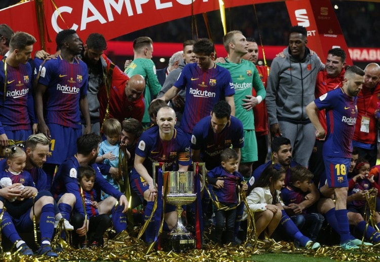 Barcelona merayakan kemenangan di Madrid untuk para penggemar taruhan online mereka