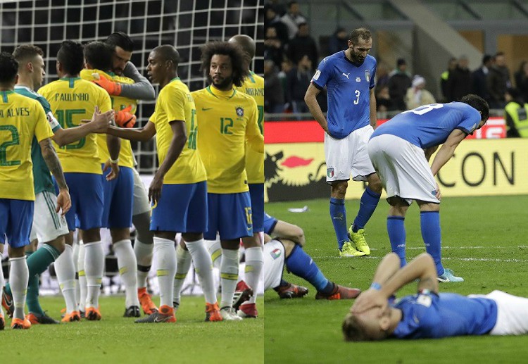 World cup 2018: Brazil đã giành được nhiều danh hiệu nhất với 5 lần và Italia mang về 4 danh hiệu