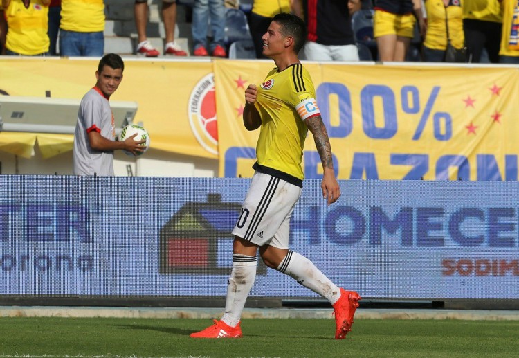 James Rodriguez strongly eyes to lead Colombia in the 2018 World Cup Final