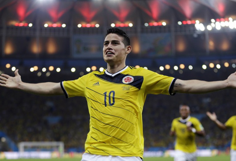 James Rodriguez had completely improved in the 2014 World Cup following his impressive performance for Colombia