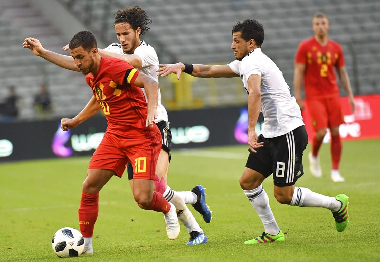 An Eden Hazard-inspired Belgium cruised to victory over Egypt in a World Cup 2018 warm-up