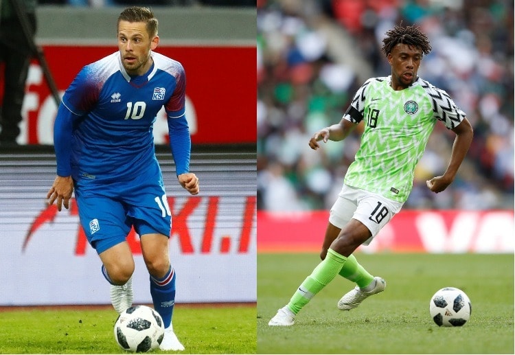 Gylfi Sigurdsson and Alex Iwobi are both set to lead their respective nations to their first FIFA 2018 victory