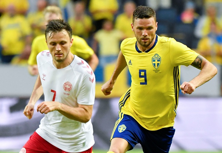 Thụy Điển và Đan Mạch kết thúc trận giao hữu với tỷ số 0-0