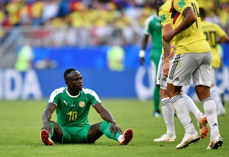 2018世界杯飞讯：马内和塞内加尔不敌哥伦比亚，无缘16强
