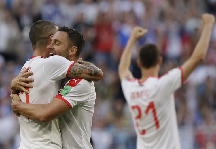 Serbia thắng tỷ lệ kèo Sbobet trong trận đầu tiên tại World Cup 2018