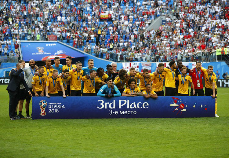 比利时“黄金一代”赢得2018年世界杯铜牌