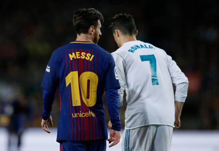 Football news: Lionel Messi talking to Cristiano Ronaldo during the match between FC Barcelona and Real Madrid