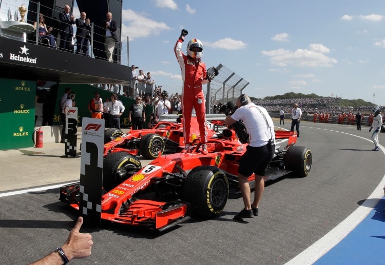 Vettel là nhà vô địch của Grand Prix Anh 2018