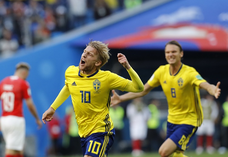 Emil Forsberg has been outstanding in Russia after leading Sweden to FIFA 2018 Quarter-finals