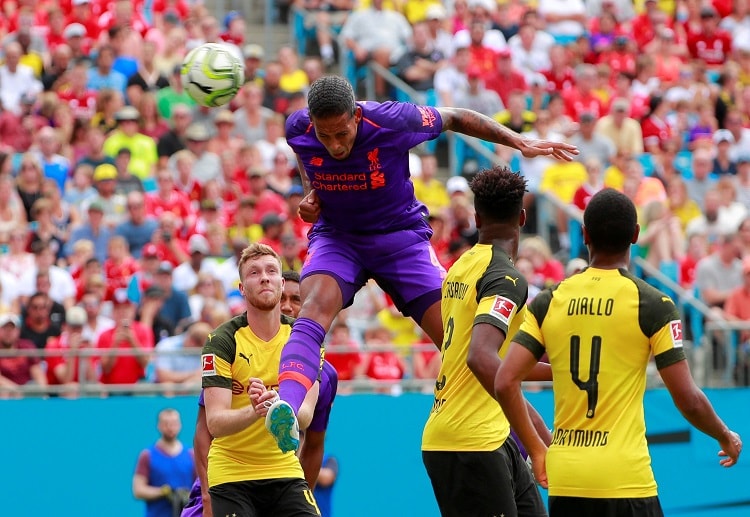 Virgil van Dijk's goal is not enough to lead his side to a victory in Liverpool vs Borussia Dortmund game