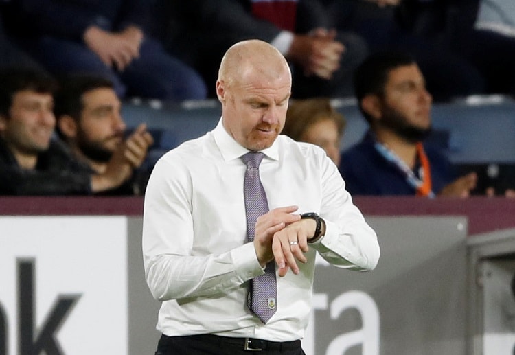 Sean Dyche will be hoping to get the better of the Hornets at Turf Moor on Sunday