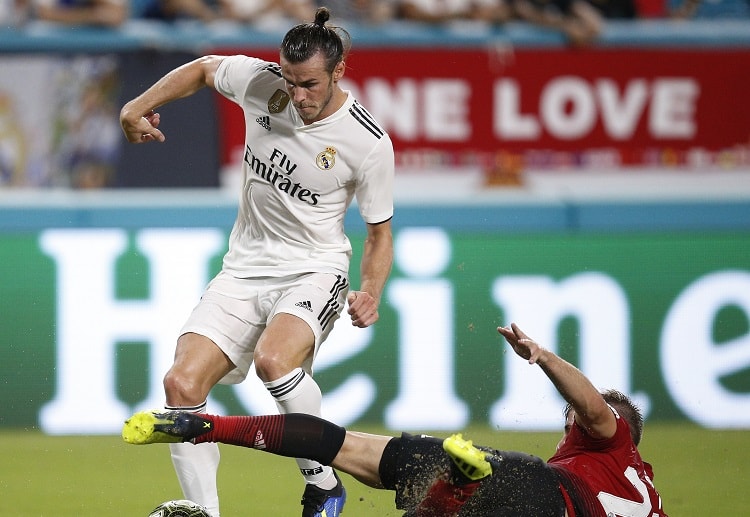 Gareth Bale gears up to spearhead Real Madrid once again in an ICC 2018 battle against AS Roma