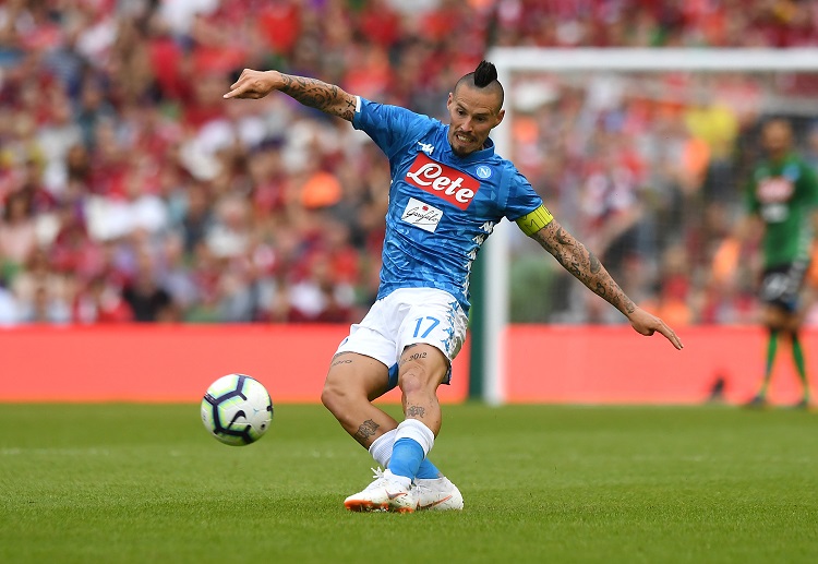 Marek Hamsik aim to add more to his record haul for the Serie A leaders