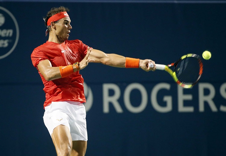 Trang web cá cược thể thao trực tuyến: Màn ăn mừng tại Rogers Cup của Rafael Nadal