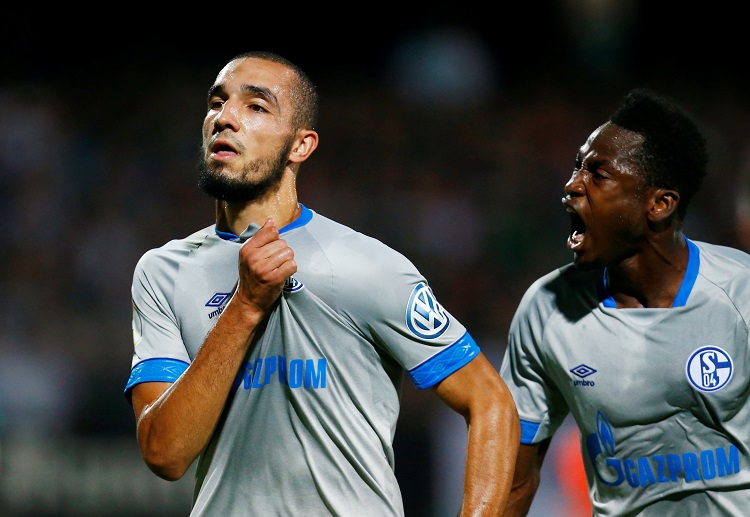 Nabil Bentaleb scores an equaliser from the penalty spot in Bundesliga