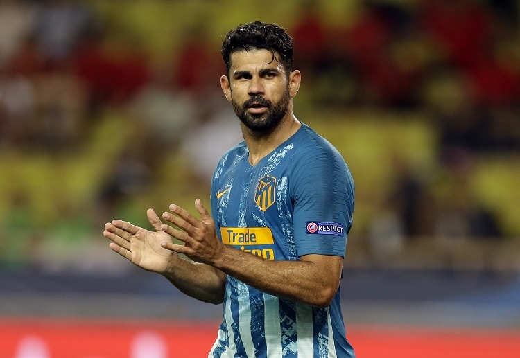 Diego Costa has spoiled the fun of Monaco fans after equalising for Atletico Madrid in latest UEFA Champions League game