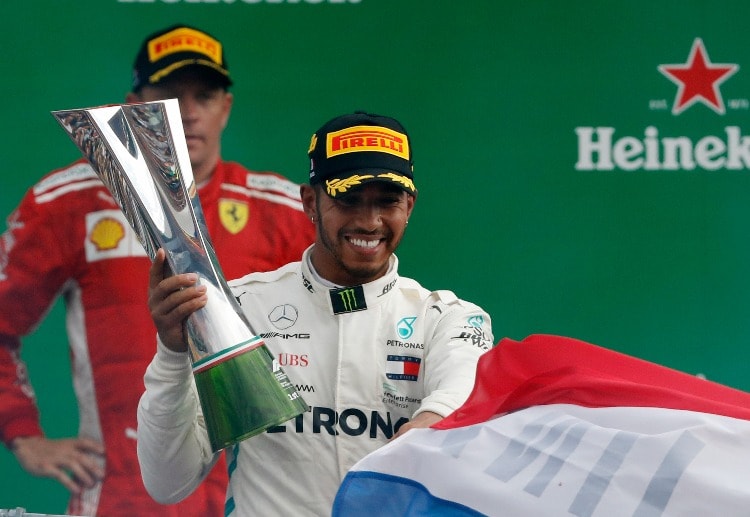 Trang web cá cược F1: Lewis Hamilton thắng giải Grand Prix Ý