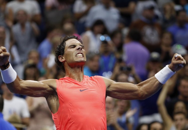 Cược tennis: Nadal bất ngờ có break và bừng tỉnh.