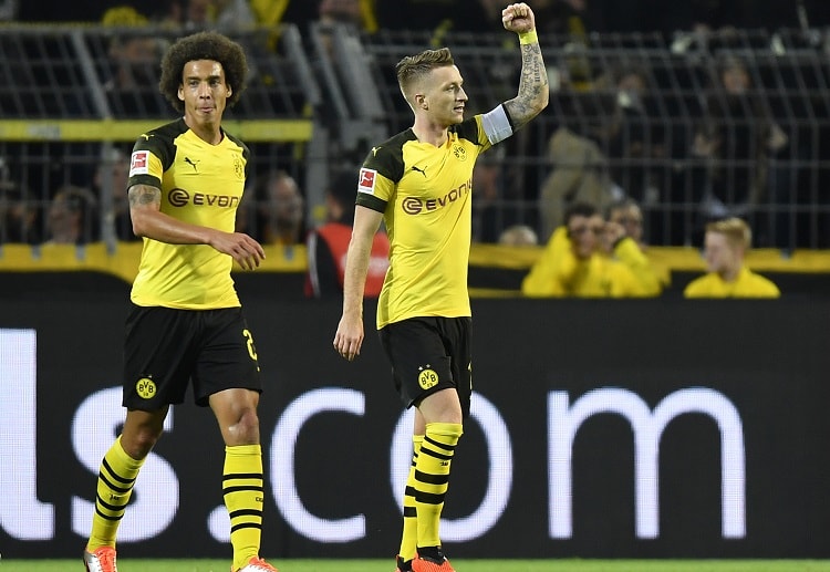 Marco Reus etches his name in Dortmund history as he scores his 100th Bundesliga goal for the club
