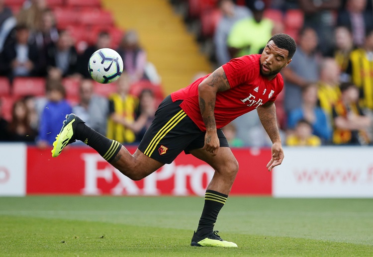 Troy Deeney looks to be the thorn on the heart's of Arsenal's fans as Watford look to get a Premier League win