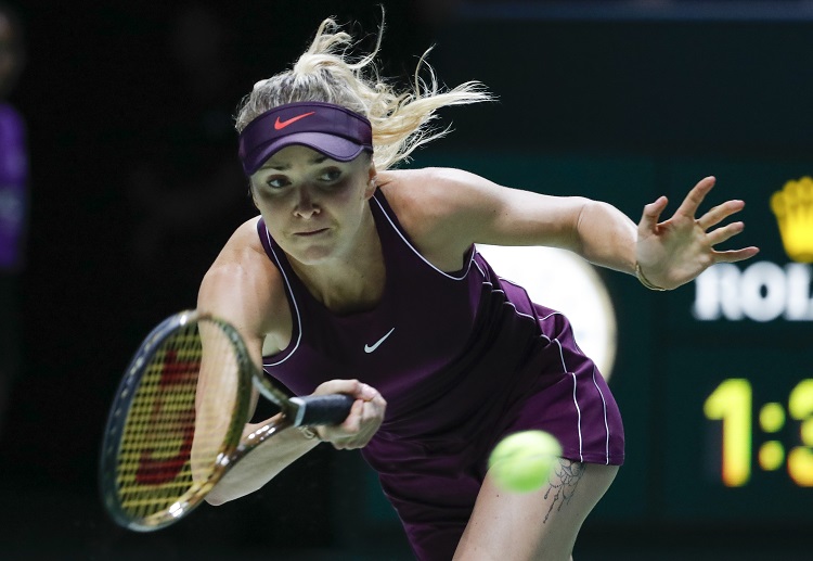 Elina Svitolina has lost two games to three to Sloane Stephens last summer and the underdog at WTA Finals