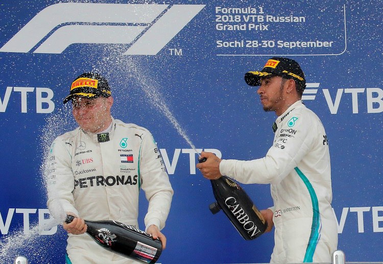 Hasil taruhan F1 Valtteri Bottas