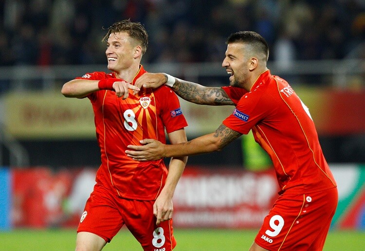 Macedonia are delighted as they maintain their winning streak at the UEFA Nations League