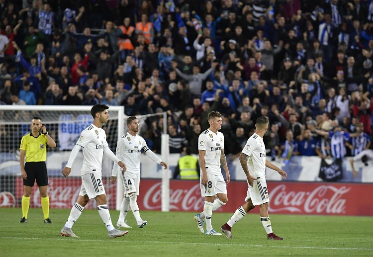 Real Madrid are winless and goalless in their last 3 La Liga matches