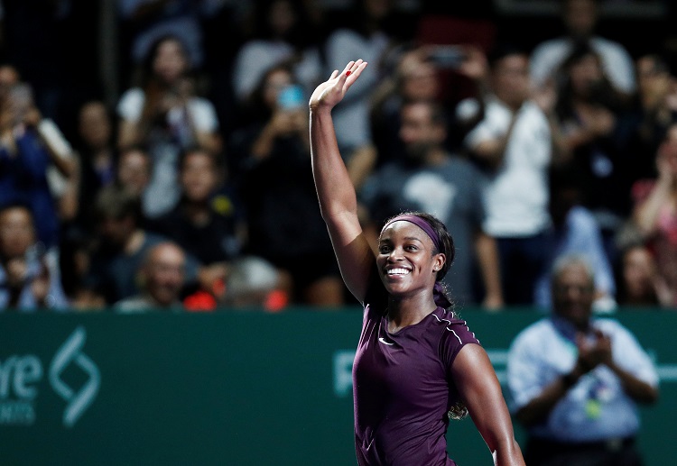Sloane Stephens is happy that her debut appearance in the WTA Finals continues to payoff