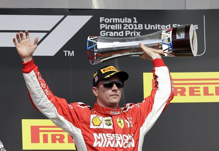 Kimi Raikkonen cản bước chức vô địch cược thể thao của Hamilton tại United States GP