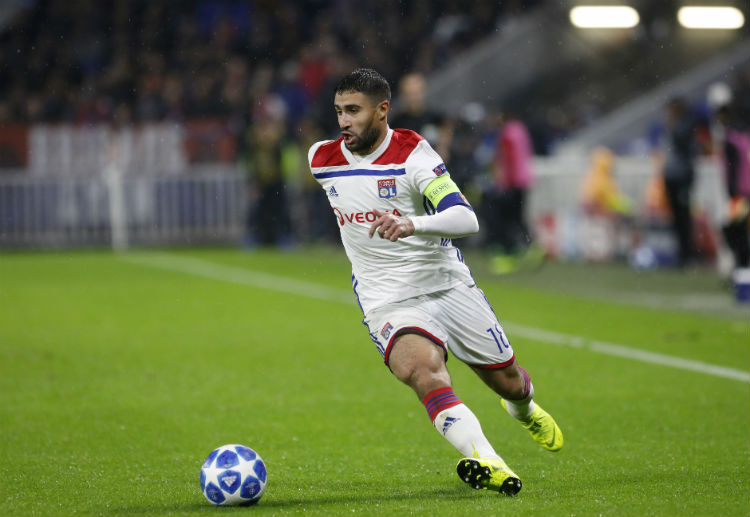 Nabil Fekir is expected to step up for Lyon as they face Manchester City at home in the Champion League