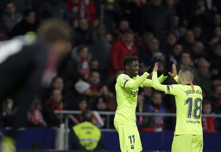 Ousmane Dembele saves Barcelona with his late goal and retain their spot in the La Liga table